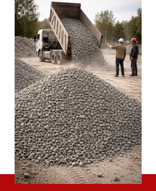 Гранитный щебень фракция 0-5 в Шебекине от 2952 руб ПРОНЕРУДШбк