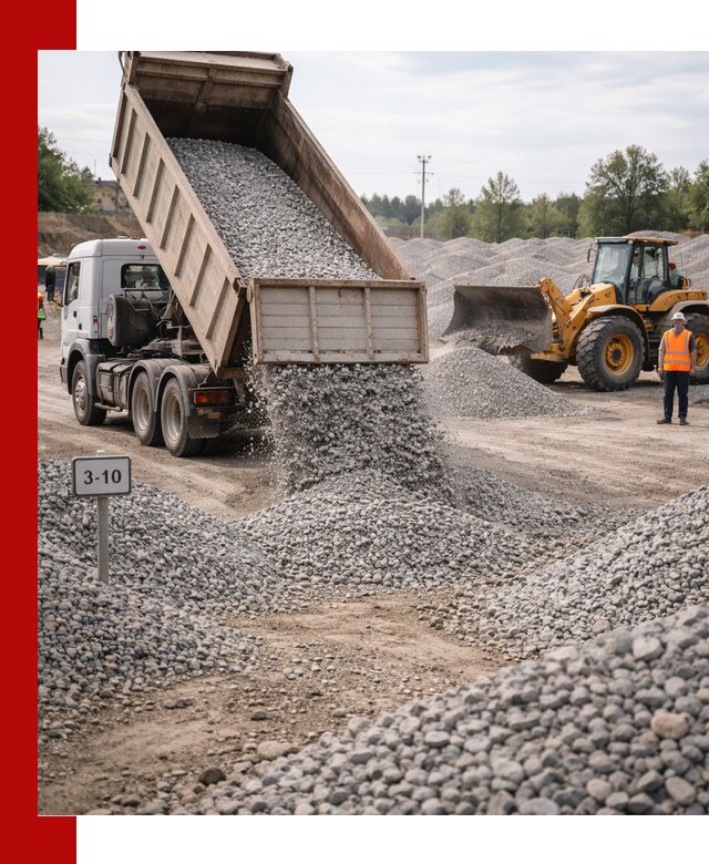 Гранитный щебень фракции 3–10: доставка и продажа в Шебекине