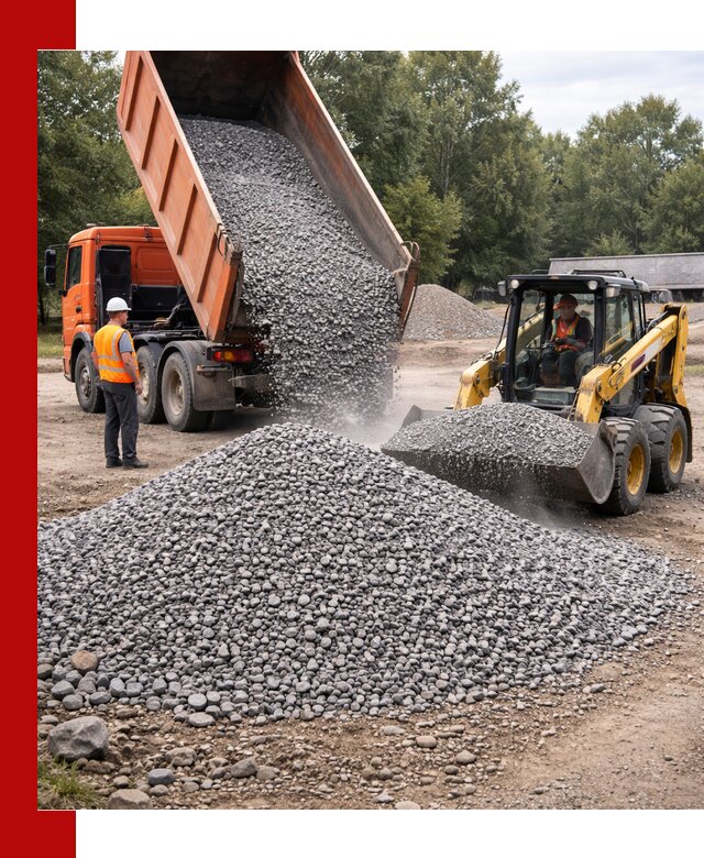 Купить гранитный щебень фракции 5–10 в Шебекине с доставкой