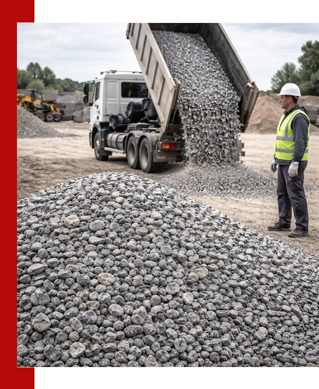 Доставка и продажа гранитного щебня фракции 5-20 в Шебекине