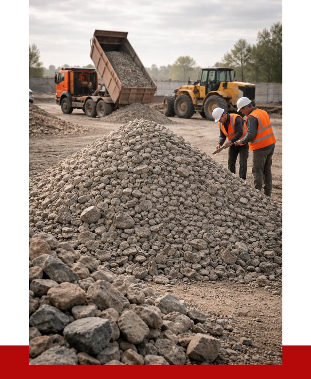 Гранитный щебень фракция 40-70 в Шебекине от 2545 руб ПРОНЕРУДШбк