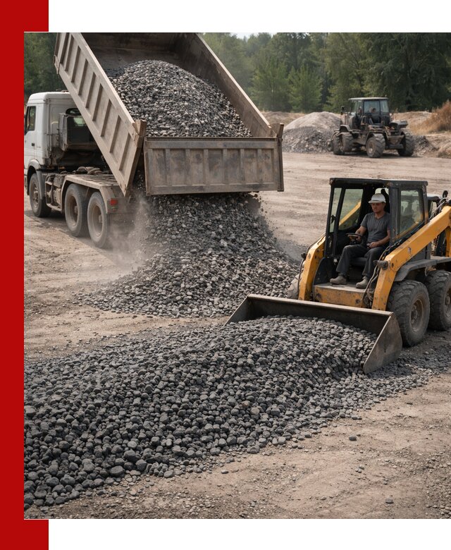 Гранитный щебень фракция 40-70 с доставкой в Шебекине