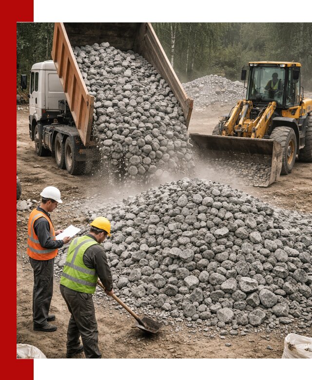 Гранитный щебень фракция 70-150 доставка в Шебекине