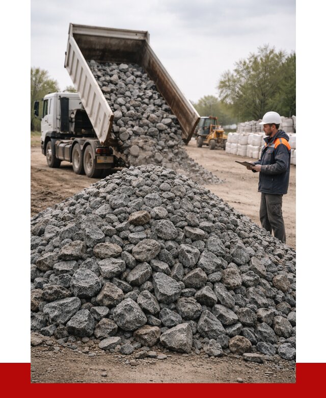 Гранитный щебень фракция 100-200 в Шебекине от 4276 р. ПРОНЕРУДШбк