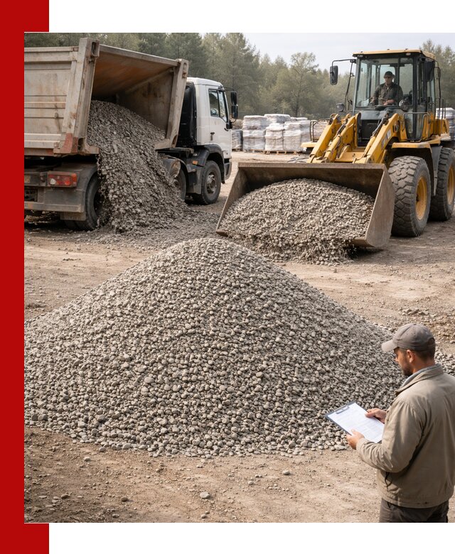 Гравийный щебень фракция 5–10 с доставкой в Шебекине