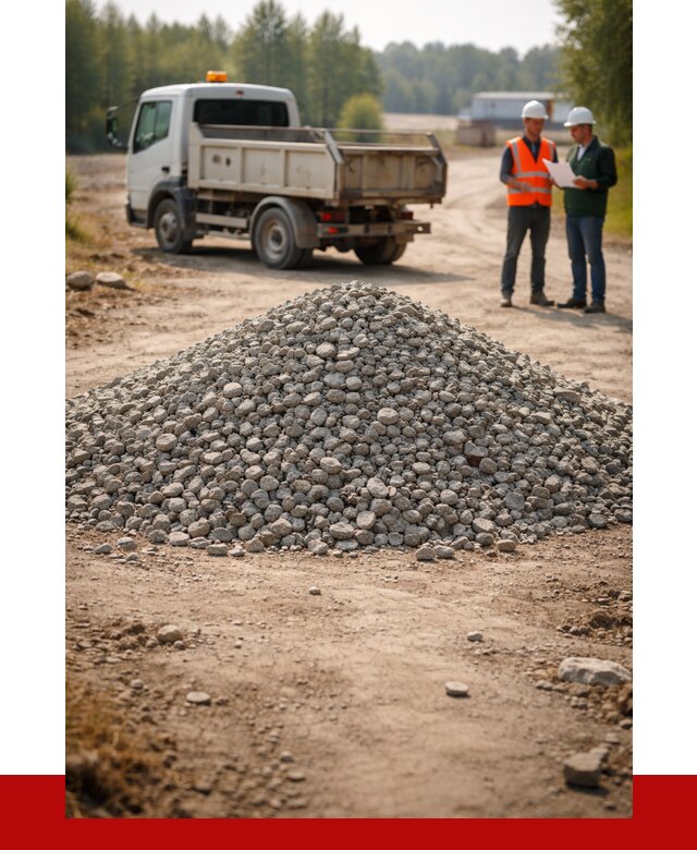 Гравийный щебень фракция 20-40 в Шебекине от 1222 р. | ПРОНЕРУДШбк