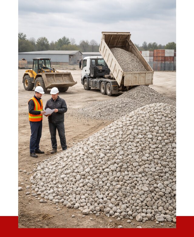 Известняковый щебень в Шебекине от 1425 р. доставка | ПРОНЕРУДШбк