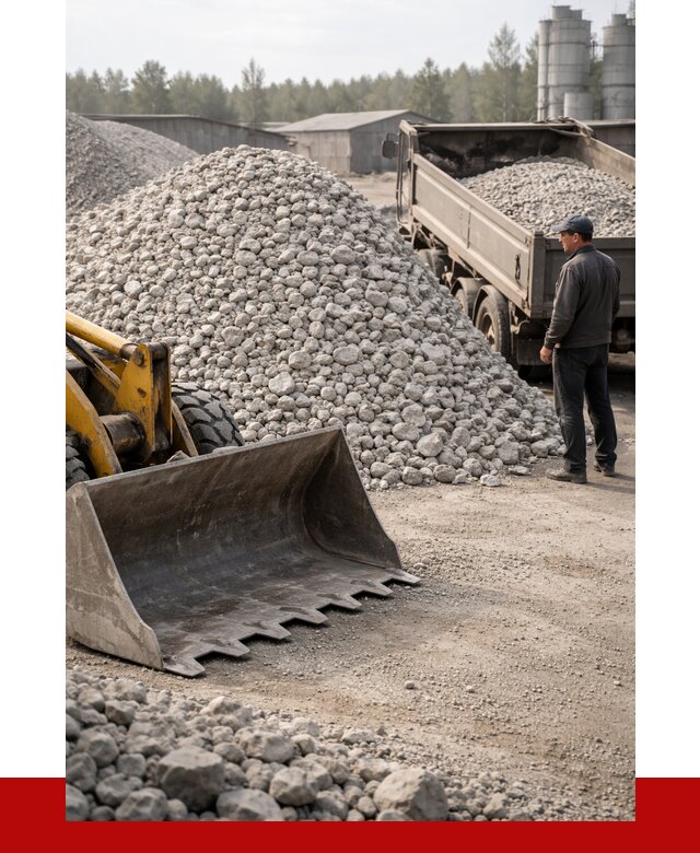 Известняковый щебень фракция 40-70 в Шебекине от 4276 р. | ПРОНЕРУДШбк