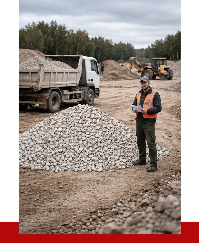 Доломитовый щебень в Шебекине купить от 2240 р., ПРОНЕРУДШбк