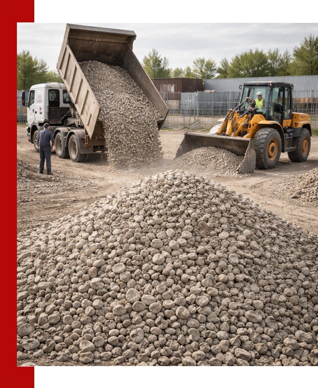 Доломитовый щебень фракции 20–41 с доставкой в Шебекине