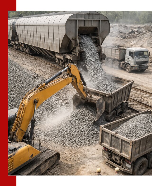 Доставка железнодорожного щебня в Шебекине крупными партиями быстрого отгруза