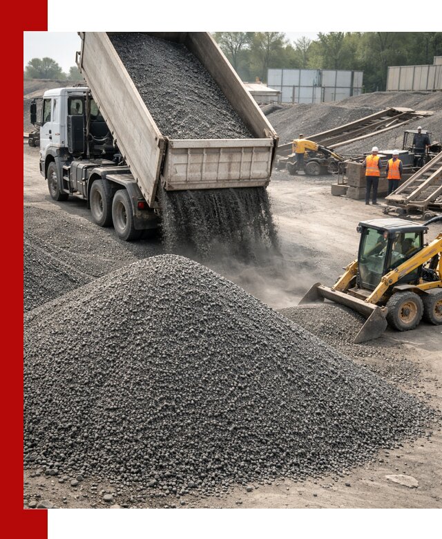 Вторичный щебень фракция 0–5 с доставкой в Шебекине