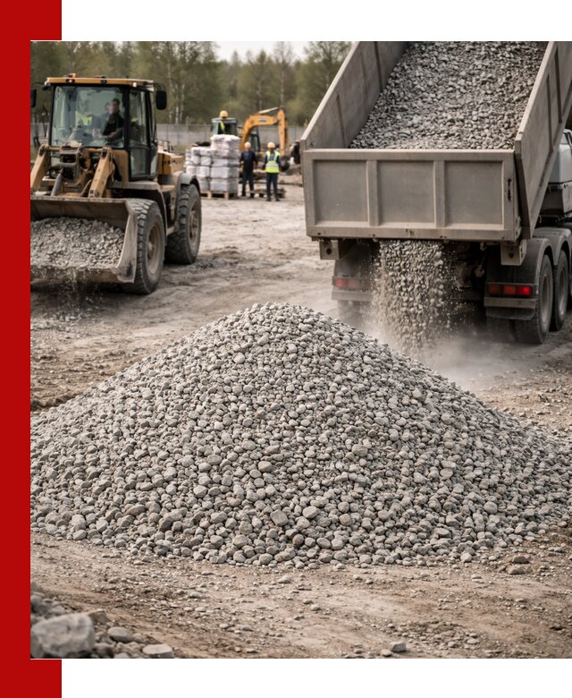 Вторичный щебень фракции 5-20 в Шебекине — доставка и продажа крупнотоннажно