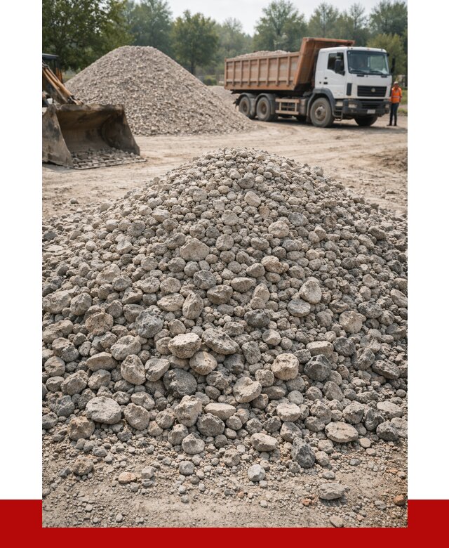 Вторичный щебень фракция 20-40 в Шебекине от 2240 р ПРОНЕРУДШбк