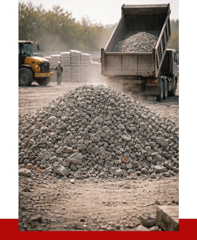 Вторичный щебень фракция 70-150 в Шебекине от 1425 р. | ПРОНЕРУДШбк
