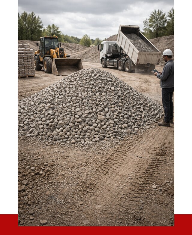 Купить бетонный щебень в Шебекине, от 3258 р. ПРОНЕРУДШбк