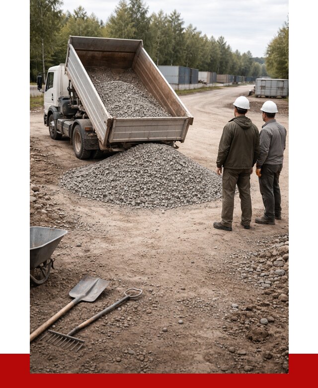 Бетонный щебень фракция 5-20 в Шебекине от 3258 р., ПРОНЕРУДШбк