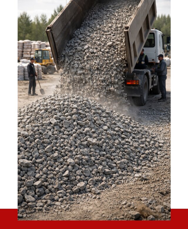 Бетонный щебень фракция 40-70 в Шебекине от 1833 р. ПРОНЕРУДШбк