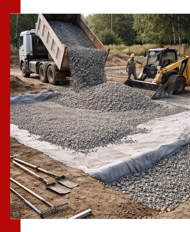 Щебень для фундамента с доставкой в Шебекине