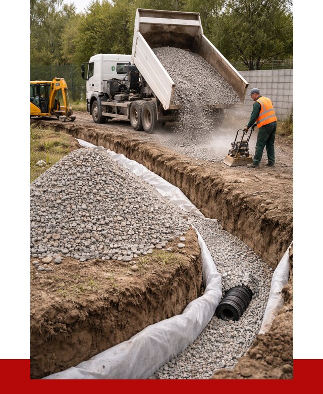 Щебень для дренажа в Шебекине от 1883 р., ПРОНЕРУДШбк доставка