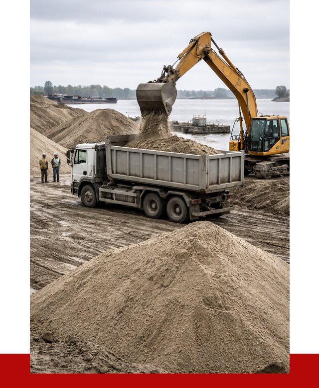 Купить речной песок навалом в Шебекине от 1833 р., ПРОНЕРУДШбк