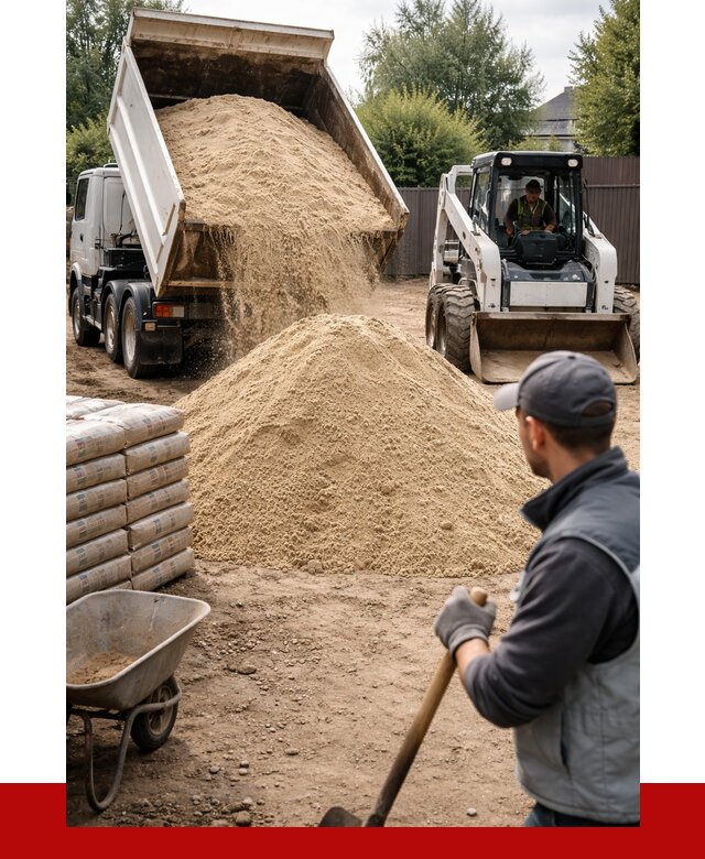 Мытый речной песок с доставкой в Шебекине от 1476 р. | ПРОНЕРУДШбк