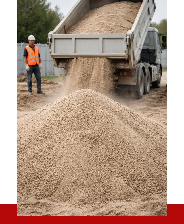 Купить сеяный песок с доставкой в Шебекине от 2240 р ПРОНЕРУДШбк