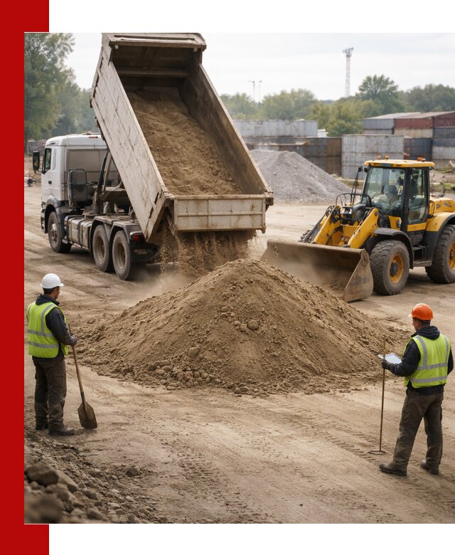 Доставка и продажа пескогрунта оптом и в розницу в Шебекине