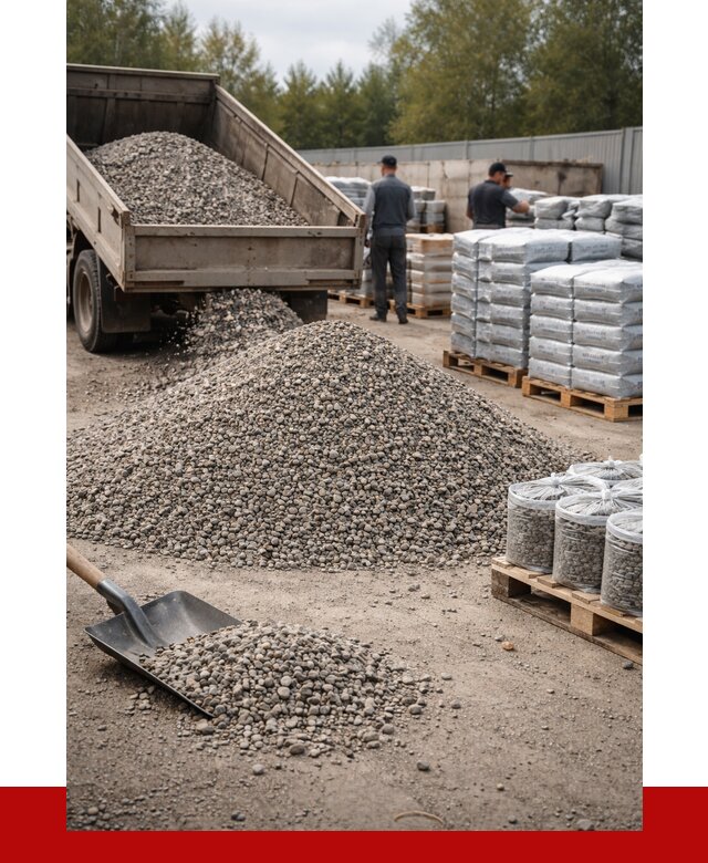 Гравий фракция 5-20 в Шебекине купить от 2342 р. ПРОНЕРУДШбк