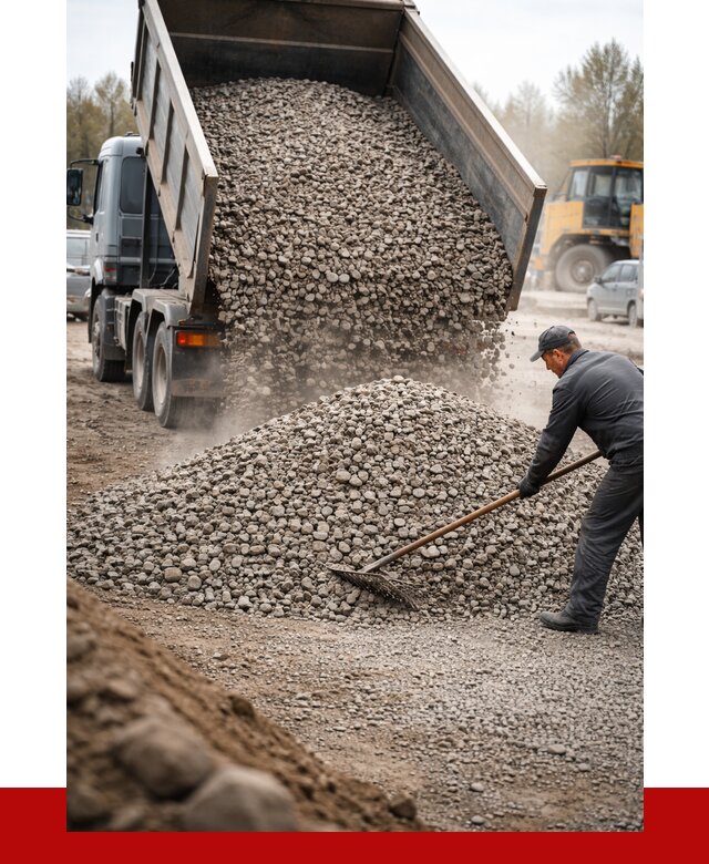 Гравий фракция 20-40 в Шебекине от 2545 р. доставка | ПРОНЕРУДШбк