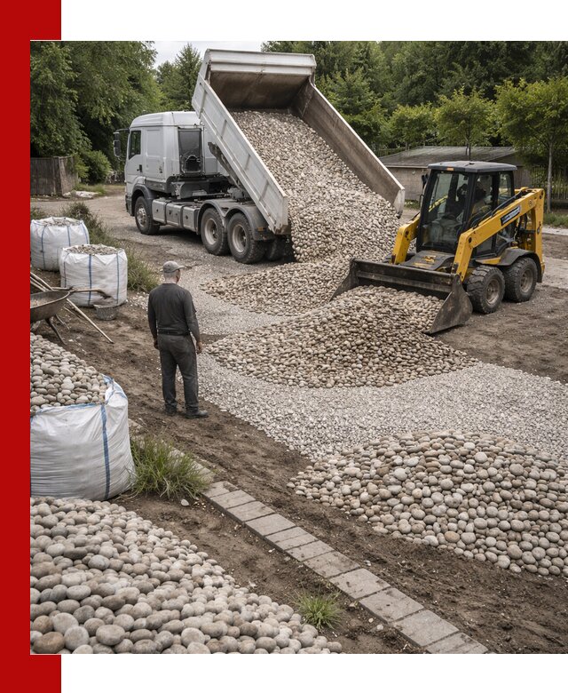Доставка морской гальки оптом и в розницу в Шебекине