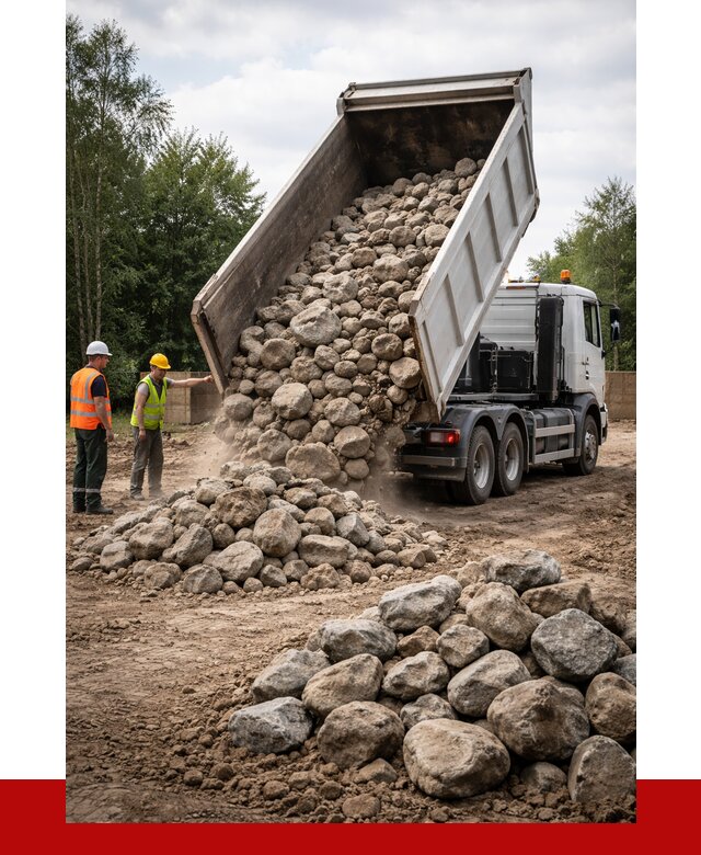 Купить булыжник в Шебекине с доставкой от 4581 р. за куб | ПРОНЕРУДШбк