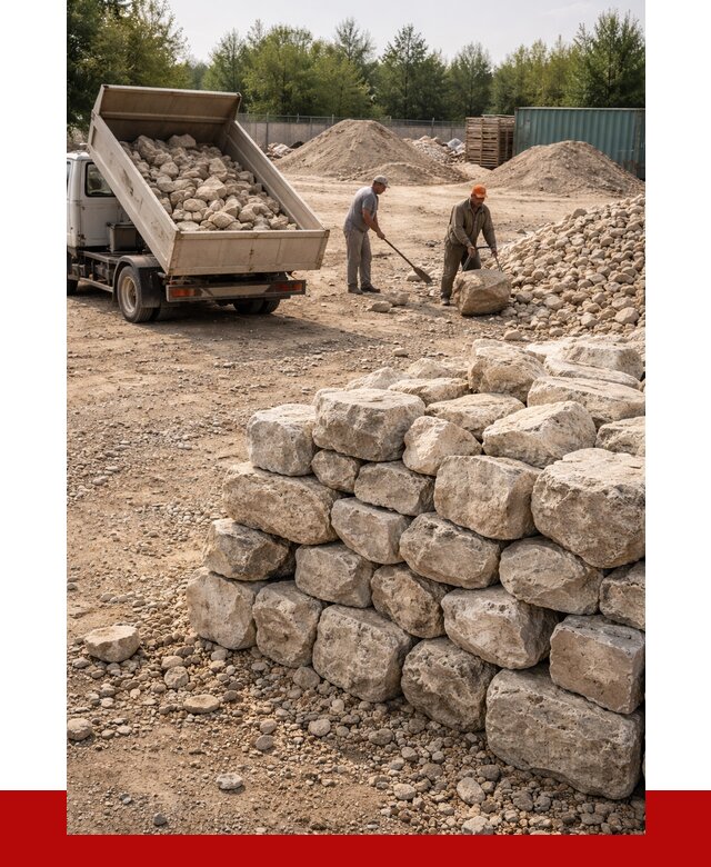 Бутовый камень известняковый в Шебекине от 4276 р. | ПРОНЕРУДШбк