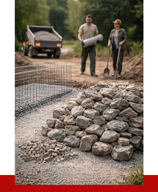 Камень для габионов фракция 100-200 в Шебекине от 4887 р. | ПРОНЕРУДШбк