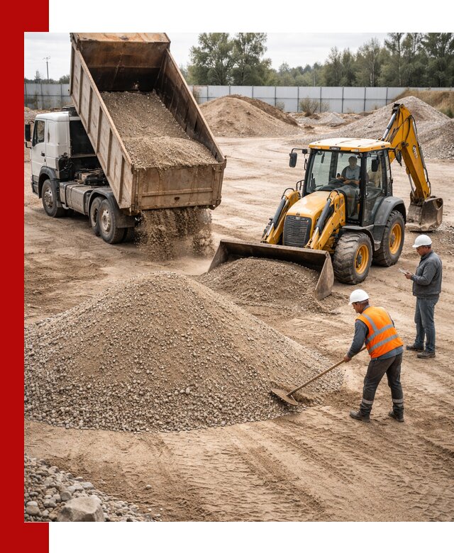Поставка и доставка ПГС С4 в мешках и самосвалах в Шебекине