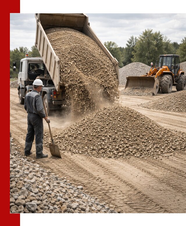 Доставка щпс С3 в Шебекине самосвалами и бортовыми грузовиками