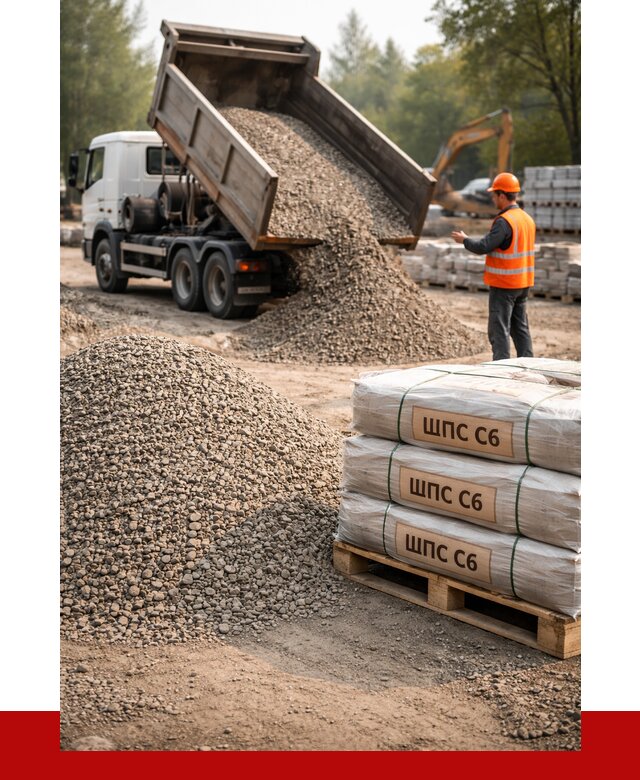 ЩПС С6 в Шебекине с доставкой от 2240 р. за куб | ПРОНЕРУДШбк