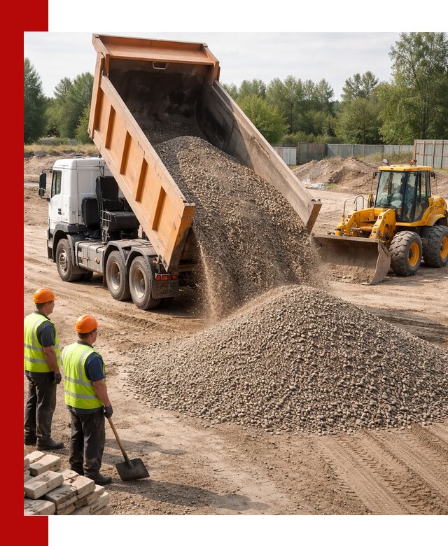 Доставка щебёночно-песчаной смеси ЩПС С7 в Шебекине