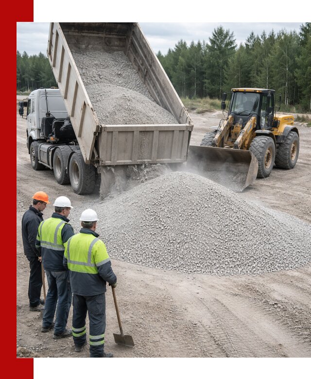 Известняковый отсев 0-5 доставка в Шебекине быстро и выгодно