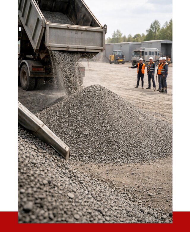 Гравийный отсев 0-5 в Шебекине от 1222 р. с доставкой | ПРОНЕРУДШбк