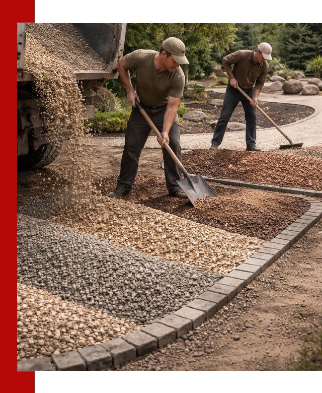 Декоративная крошка для ландшафта в Шебекине — продажа и доставка