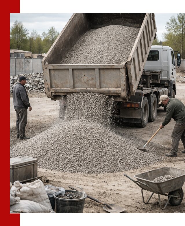 Керамзит фракция 0-5: доставка и продажа в Шебекине