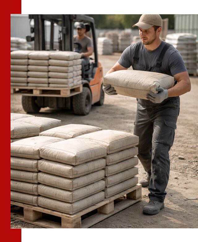 Доставка цемента в мешках оптом и в розницу в Шебекине