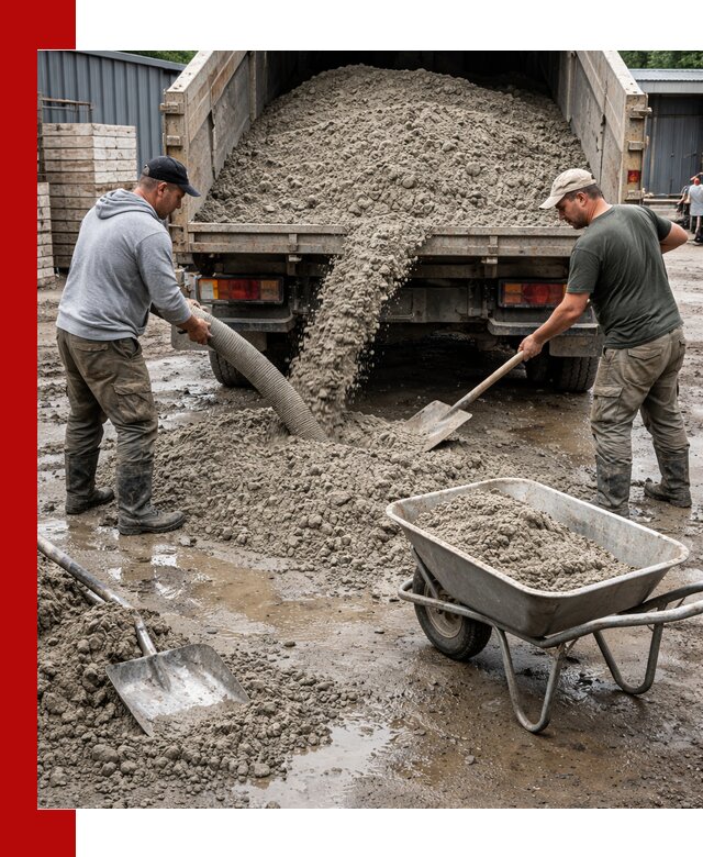 Цементно-песчаная смесь М150 доставка в Шебекине