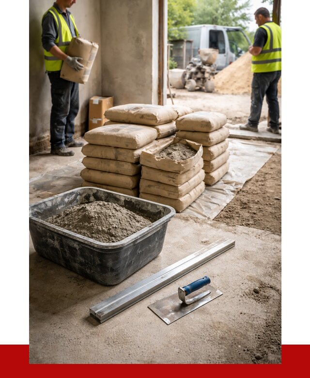 Купить сухую смесь для стяжки в Шебекине от 4581 р. | ПРОНЕРУДШбк