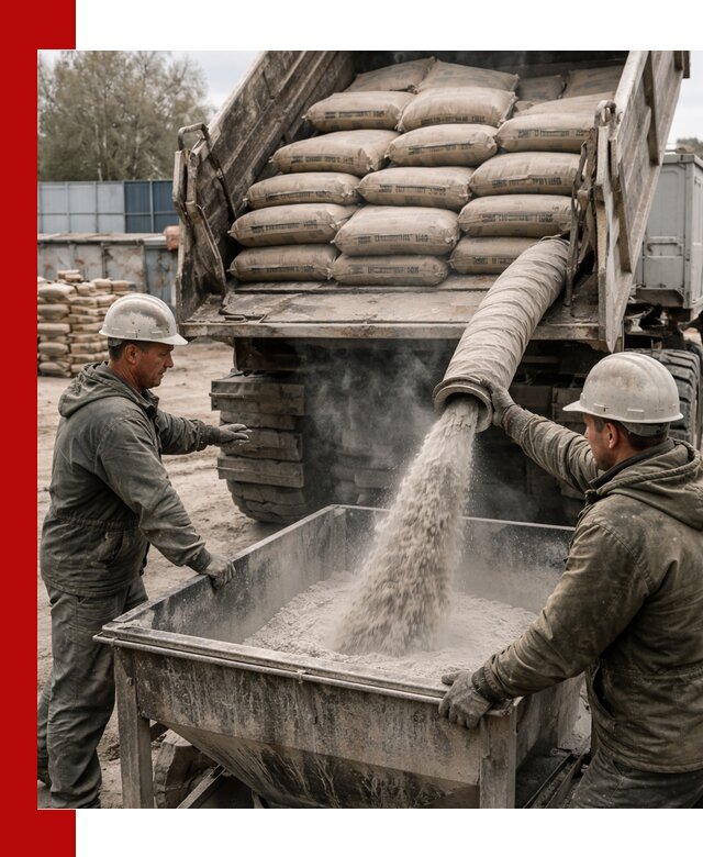 Доставка цемента М400 в Шебекине оптом и в розницу