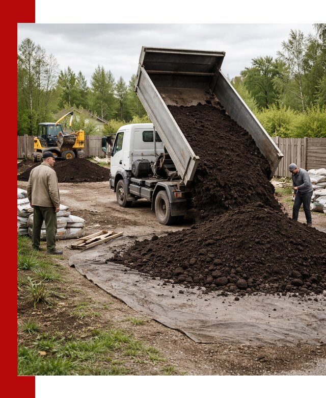 Доставка качественного почвогрунта в Шебекине оптом и в розницу