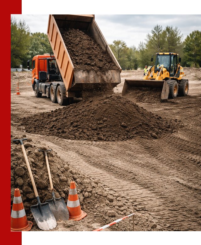 Поставка и доставка планировочного грунта в Шебекине