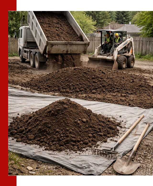 Грунт для отсыпки участка с доставкой в Шебекине