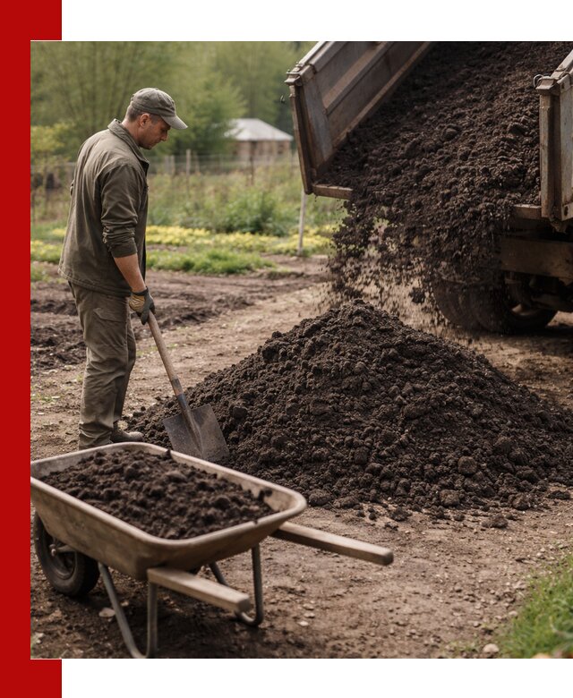 Доставка качественной земли для огорода в Шебекине